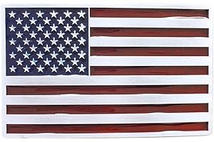 JEAN'S FRIEND New Vintage Enamel American US Flag Belt Buckle Fibbia per cintura Boucle