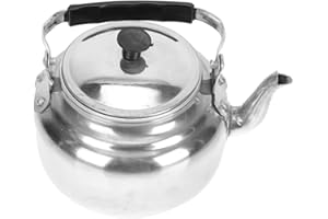 Angoily Ménage Thé Bouilloire Théière en Alliage D' aluminium avec Infuseur Isolé de à en Vrac - Bouilloire ière ière Chaude Bouillante ière pour La Cuisine