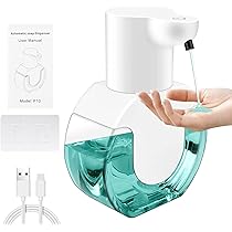 Dispenser Sapone Automatico Da Parete 420ml | Erogatore Schiuma USB, 4 Livelli | Ideale Per Bagno E Cucina - Foto 6