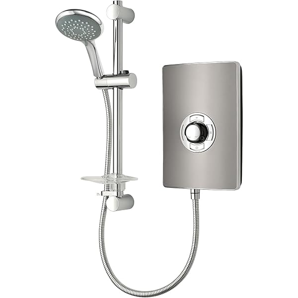 Triton Showers RECOL208GUNMTL Collection II Contemporary Electric Shower,  8.5 KW, White : Amazon.co.uk: DIY u0026 Tools
