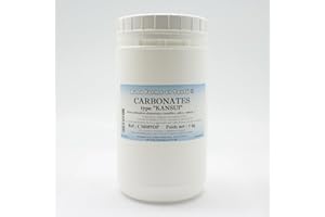 AUBE GOURMET Mélange de carbonates type Kansui en pot PEHD inviolable de 500 g pour ramen