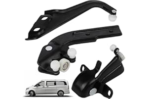 tivekeo JinsenTGG Roulettes de porte latérale coulissante droite de rechange pour Mercedes-Benz Viano/Vito/Vito Bus/Mixto Van W639 2003-2022 - Jeu de roulettes de porte latérale - Guide de rouleau de