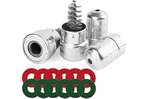 JNNJ Universale Kit di Pulizia e Protezione Dei Terminali Della Batterias per Automobili, Spazzole per Anticorrosione Terminali Batterias Guarnizione di Protezione in Fibra Del Polo Batteria