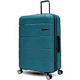 Unik REVOLUTION Large Rigid 77 cm Expandable Suitcase &ndash; Travel Case for Check-in 23 kg, Lightweight ABS, TSA Lock, 4 Double W