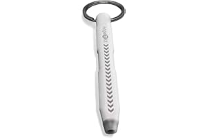 AngelXit - Car Window Breaker - AngelXit (SOSelves) Portable Keyring Emergency Escape Rescue Survival Tool Hammer Punch Impact Stick Breaks Glass (White)