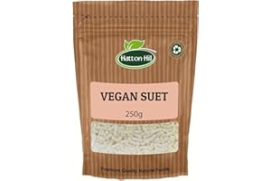 Vegan Suet 250g by Hatton Hill - Perfect for Dumplings, Pies & Traditional Recipes
