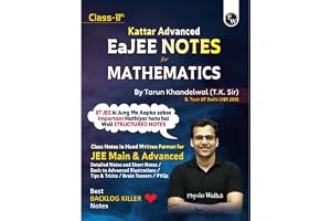 PW EaJEE Handwritten Notes For Mathematics Class 11 JEE Main & Advanced By Tarun Khandelwal (T.K. Sir) | Chapterwise and Topicwise Questions | Handpicked PYQs