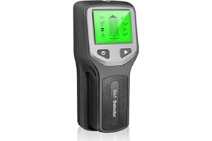 GOEDCH Détecteur de Câbles: 5 en 1 Détecteur Mural, Détecteur de Montants Multifonctionnel, Détecteur de Câbles Électriques, Detecteur de Metaux Professionnel pour Localiser les Lignes Électriques