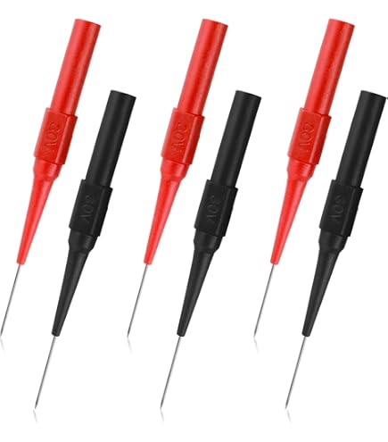 Needle Test Probes For Multimeter 4-Pack 2mm Needle Test Probes – 600V ...