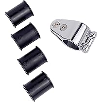 Portabicchieri Per Barca GATE14 - Kit 4 Pezzi, Per Tubi 25-30 Mm, Bianco