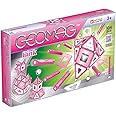GEOMAG - CLASSIC ROSA - 104 pezzi - Costruzioni Magnetiche per Bambini a partire da 3 Anni - Giochi Magnetici - Costruzione 3