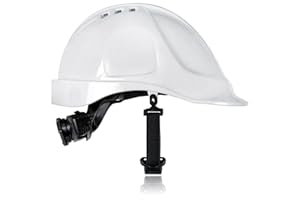 Werku WK100180, Casco Protección, Calidad Profesional, EPI Categoría II, Normativa EN397, Color Blanco, Absorción Impactos 5000 N, Peso Neto 420 Gr