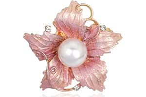 FAIRYGATE Rhinestone Brooch Clothing Jewellery Accessories Fashion Elegant Shiny Crystal Teardrop Brooches Wreath Pendent Lapel Pin，B36