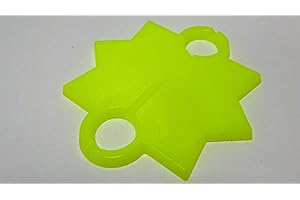 DECOART... BY KATHRIN FRIEDENSTAB-MASCHNER DeCoArt... 150 Schießsterne A Sterne gelb Abschießsterne Ziele für Schießspiele mit Luftgewehr - gelb