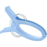 Spelt Havlu Tutucu B&uuml;y&uuml;k Mandal 16 Cm B&uuml;y&uuml;k Xl Plaj Havuz Şezlong Mandalı A&ccedil;ık Mavi