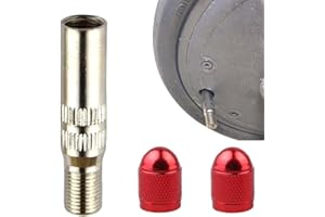 FC'NOQGN Ventilverlängerungsadapter, Ventilverlängerungen, Ventilverlängerungsadapter, Ventilverlängerung, Autoventil, Roller Ventilverlängerungsadapter, schlauchloses Ventil, Ventilverlängerung E-Roller