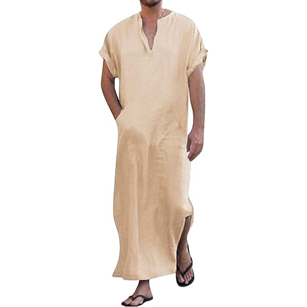 Herennachthemd met korte mouwen, zomer, eendelig pyjama, kort