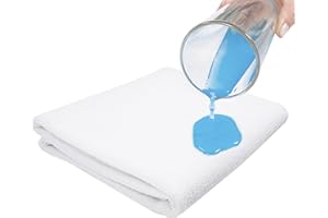 BABY COMFORT Protector de colchón impermeable para cuna de 160x70 cm