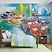 Produktbild Disney Cars Lightning McQueen Camino - Wallsticker Warehouse - Fototapete - Tapete - Fotomural - Mural Wandbild - (3211WM) - XL - 208cm x 146cm - VLIES (EasyInstall) - 2 Pieces