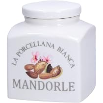 La Porcellana Bianca – Barattolo The Decorato 500 Cc – Porcellana, Tappo Ermetico, Lavabile In Microonde E Lavastoviglie