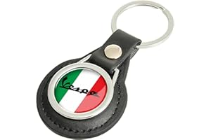 JDDRCASE Motorcycle Keychain Key Ring Case Compatible with Piaggio Vespa Primavera Sprint GTS GTV 50 150 300 etc