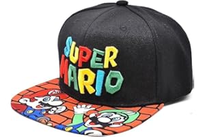 MIOTLSY Cappello Cartoon Ricamo Cappello Bambini all'aperto Cappello Sole Scuola elementare Baseball cap Uomini e Donne alla Moda Ragazzo Hip Hop Cappello