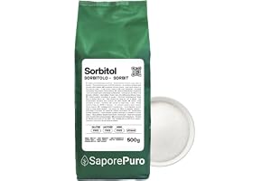 Saporepuro SORBITOL i pulverform 500 gr - alternativt socker med lågt glykemiskt index
