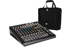 RCF F-12XR 12 Channel Mixing Console Recording Karaoke FX Desk + Bag