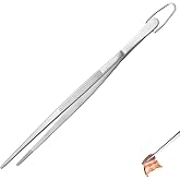 U-Taste Kitchen Tong, 30 cm, 18/8 Stainless Steel, Sharp Tip | Robust Jointless Welding and Improved Holding Strength &ndash; For B