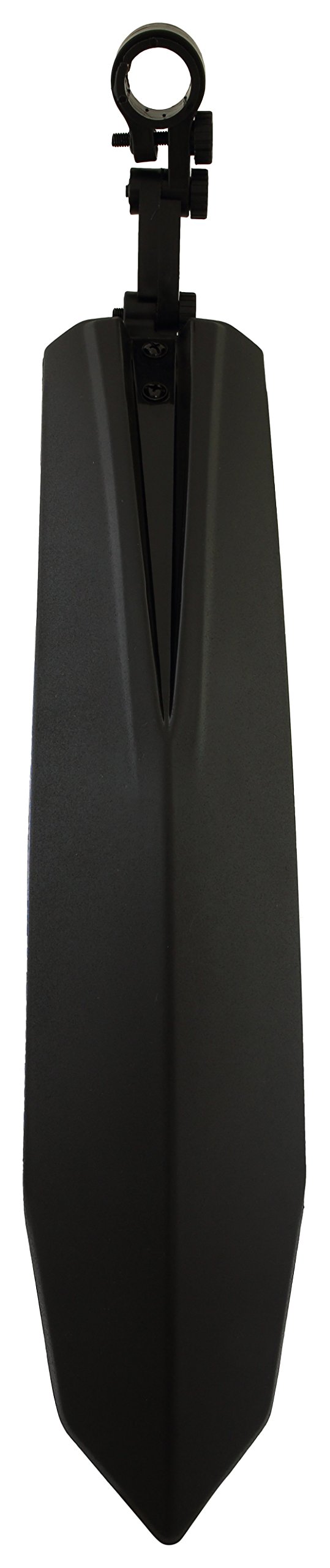 Dark Horse® Bicycle Atom Mudguard with Reflective Tape with Plastic clamp, Black-Blue - Image 4