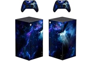 DolDer Skin Sticker/Slickwrap, Protective Skin for Xbox Series X Console and 2 Dualshock Controllers - 0380