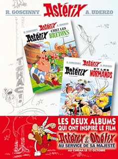 jaquette livre Astérix Bretons / Normands