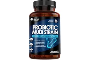 NEW LEAF PRODUCTS Bio-Cultures Supplements Multi Strain Acidophilus 360 Tablets High Strength - Digestive & Gut Health Supplements Lactobacillus Natural Cultures for Gut Health - Vegan, GMO-Free, Gluten-Free, UK Made