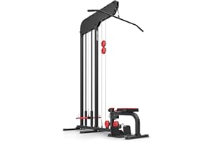 Marbo Sport Station à poulie avec siège station de traction haute et basse MS-W101