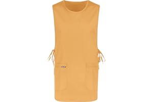 PALLTEX AMPATO Unisex Tabards for Women and for Man Cleaning Apron Unisex Tabard Tabards for Women with Pockets for Cleaning, Crafts, Painting, Baking