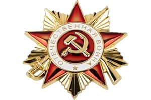 AOTEMAN Russische CCCP Medaille Emaille Pin Anstecknadel Stern Symbol Sichel & Hammer Emblem Kommunistik Brosche UDSSR Sowjetunion Roten Stern pin