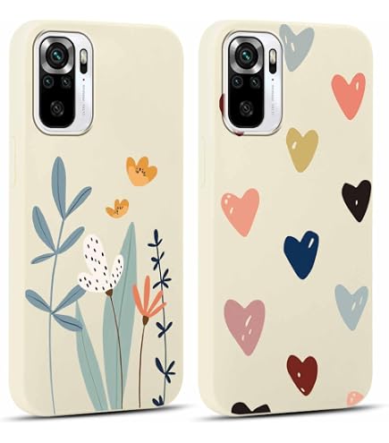 Coole Blumen-Handyhülle Für Xiaomi Redmi Note 10 4G/10S – Transparent, Schlank & Stoßsicher