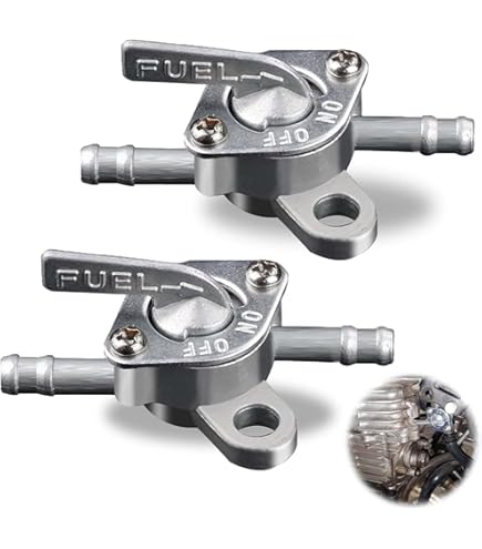 Honseadek Motorrad Benzinhahn - Messing Kraftstoffabsperrventil Für Vintage Bikes