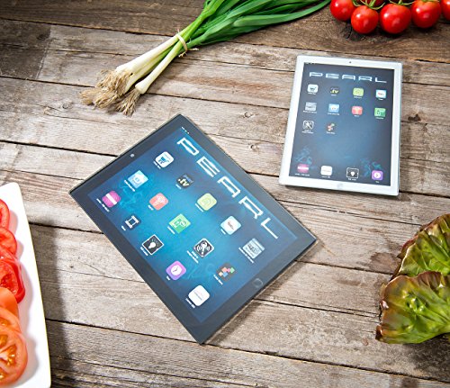 PEARL 2er-Set Glas-Schneidebretter im Tablet-Design, 23 x 16 cm & 19 x 13 cm - 4