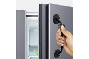 AUXPhome Manija magnética para puerta de refrigerador, tiradores de imanes súper fuertes, mantiene el aparato de cocina limpio, para nevera, microondas, lavavajillas, gran solución para asas rotas.