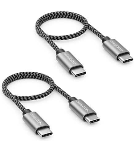 deleyCON USB C Ladegerät USB-C Netzteil für Apple iPhone 17, 16, 15, Pro, Pro Max, iPad, AirPods 4, Airpods Max, Watch, Galaxy S25/S24, Handy, Charger - Weiß