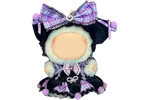 HAMKU 17 cm große Puppenkleidung für labubu Kleidung: Kuromi（Puppen sind Nicht im Lieferumfang enthalten