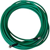 Anten TV &Ccedil;anak Uydu LNB Kablosu, F Konnekt&ouml;rl&uuml;, 1-50 Metre, Yeşil (15 METRE)