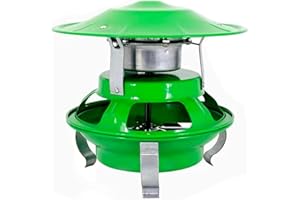 KFJZGZZ Évacuateur de fumée, ventilateurs inducteurs de toit et extracteur électrique de cheminée - ventilateur de ventilation, 100W