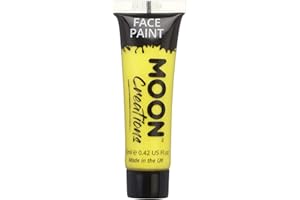 Moon Creations Tubes de peinture pour le visage et le corps | Peinture pour le visage prête à l'emploi | Sans cruauté | Peinture faciale pour enfants, adultes, festivals, Halloween et plus encore