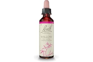 BACH FLOWER REMEDIES FLEURS DE BACH ORIGINAL - Willow No 38 - Pour plus de positivité - Aide à prendre la responsabilité de ses actes - Élixir floral naturel pour le bien-être émotionnel - Compte-Gouttes 20ml - Vegan