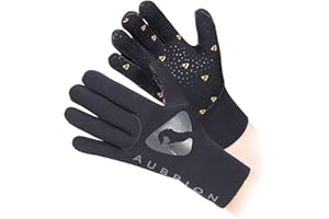 Shires Aubrion Adults Neoprene Yard Gloves - Black