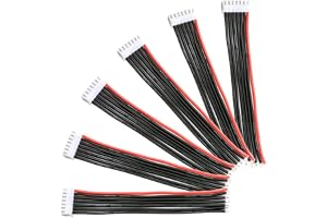 YIXISI 6 ST JST-XH 6S Balansförlängningsledningsledning, JST-XH Kontaktpluggkabel med 15cm 22awg Silikonsnöre