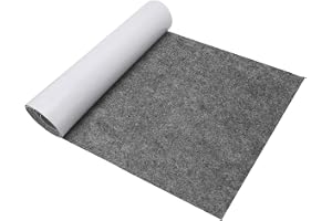 Gohytal filt självhäftande mellangrå 3 mm 30 x 150 cm självhäftande filt självhäftande, filttyg självhäftande, interiör beklä