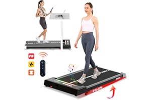 TODO Tapis de Course, Tapis de Marche Inclinable, 1-6km/h Walking Pad Électrique, Tapis Marche vec Télécommande et APP pour Maison et Bureau, 2.5HP Moteur